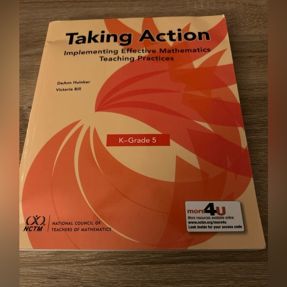 Taking Action: Implementing Effective Mathematics Teaching Practices K-5